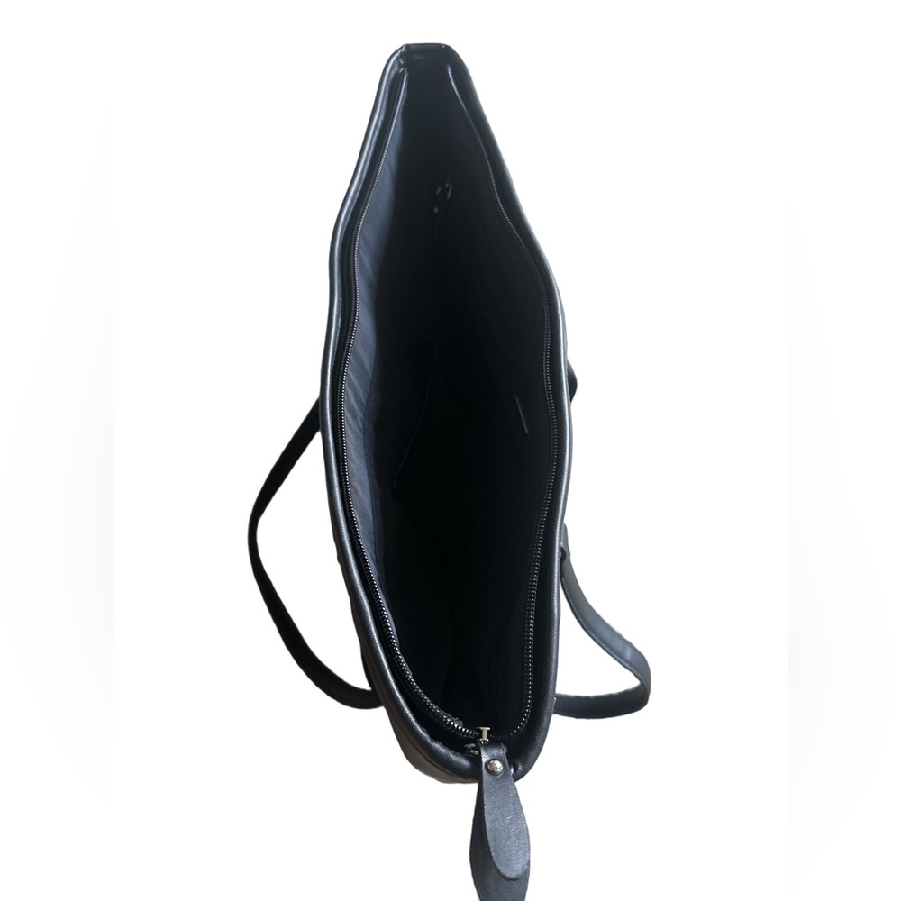 LOW START Black Giani Bernini Leather Bag - Picture 4 of 11